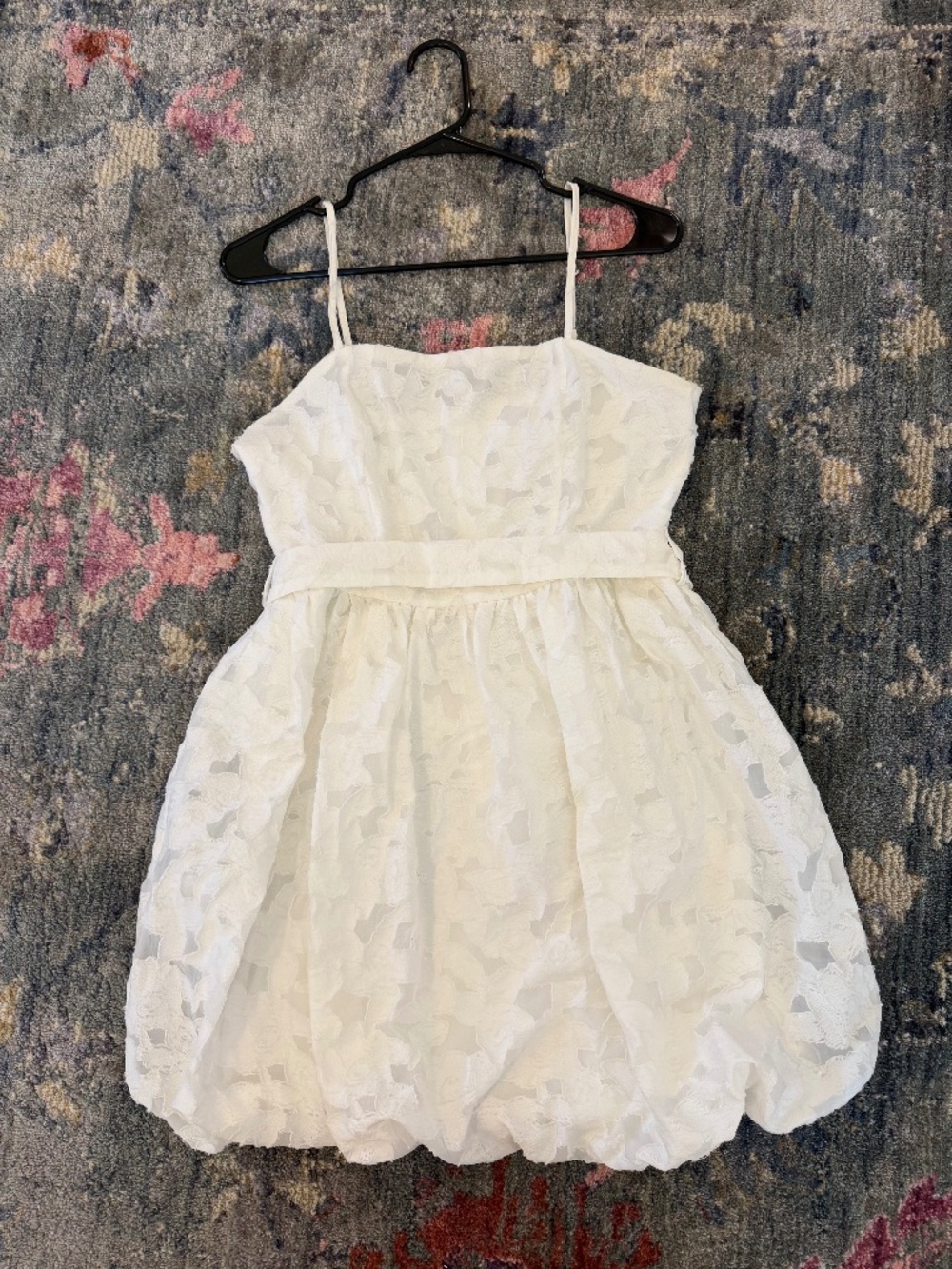 She + Sky Bubble Skirt Mini Dress